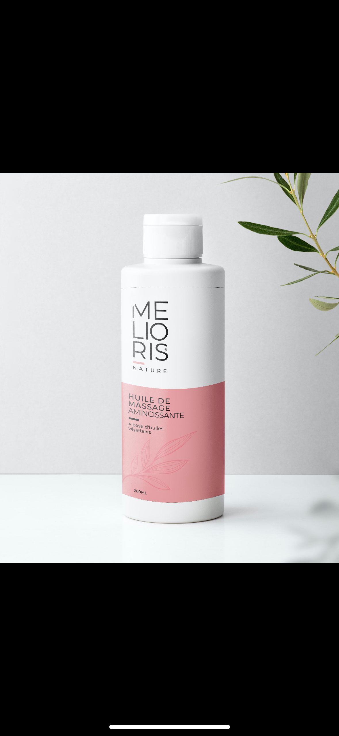 Huile de massage amincissant