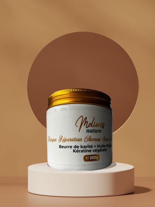 Masque réparateur cheveux secs et abimés