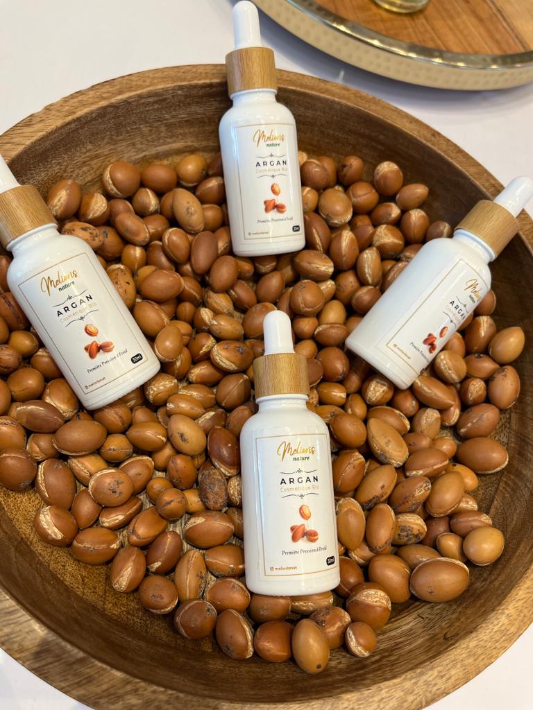 Huile d'argan cosmétique