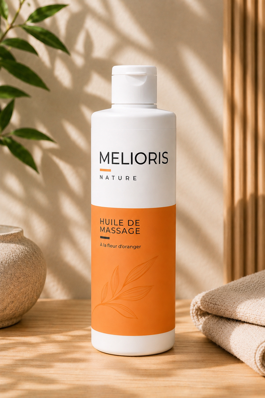 Huile de Massage à la Fleur d’Oranger
